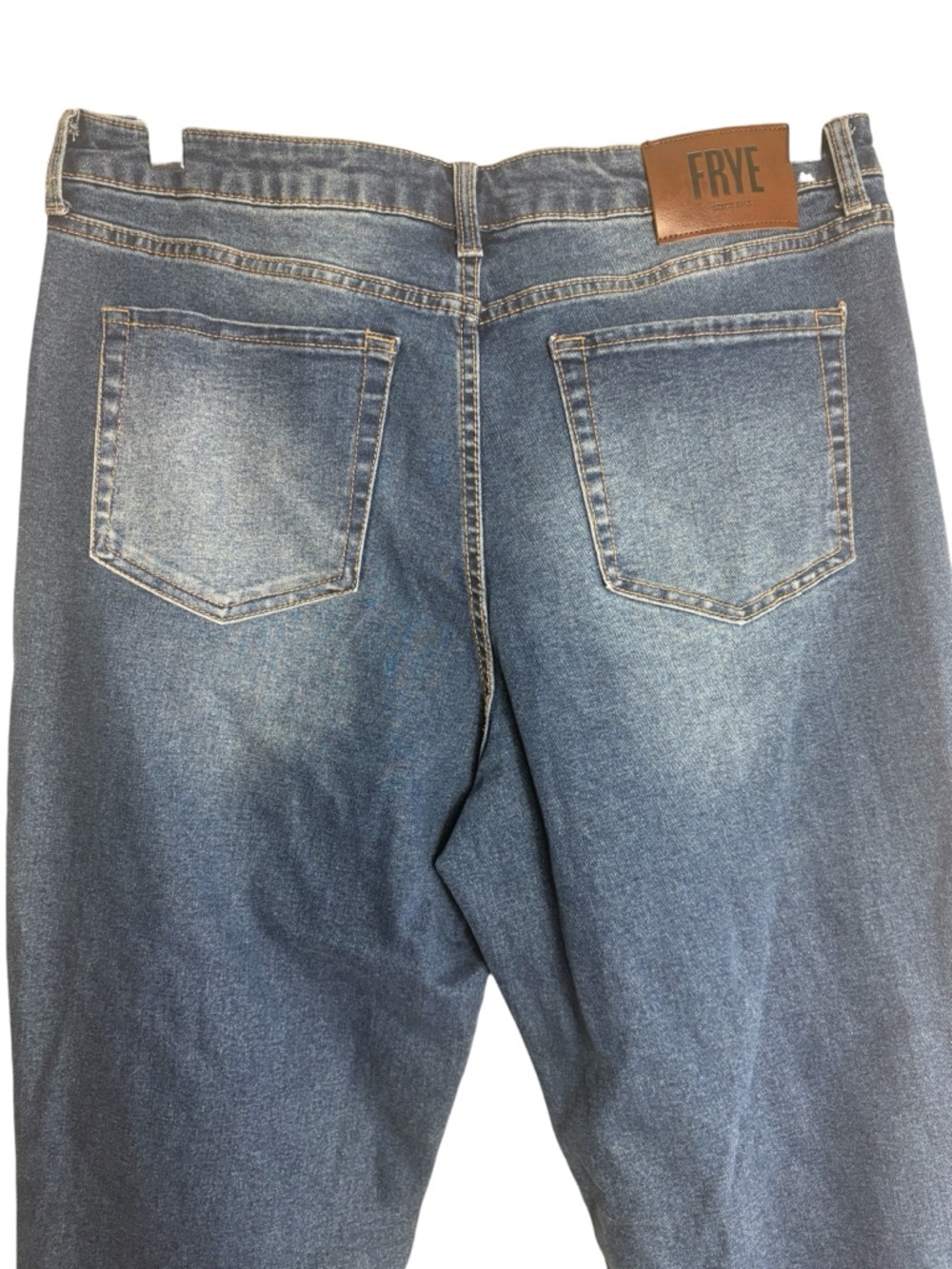 FRYE Classic Dark Blue Denim Jeans Size 12/31 -- PERFECT FOR EVERY CLOSET!!! - Picture 5 of 10